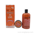 Natural 500ml mango papaya shower gel set 50ml